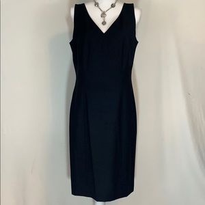 Elegant little black dress by Ann Taylor in 10T.